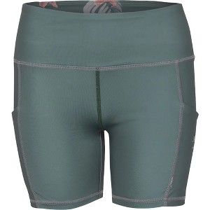 Reel Life Women's Louanna Bike Shorts - Lily Pad - 1 of 2