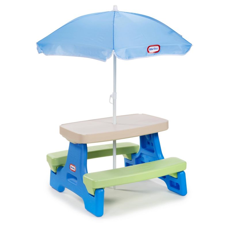 Little Tikes Easy Store Jr. Play Table with Umbrella, 1 of 17