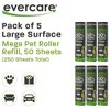 Evercare All-Purpose Pet Mega Oversized Lint Roller Refills, 50 Count - image 2 of 4