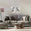 Stupell Industries Earthy Geometric Shapes 2pc Framed Print Under Glass Set - 2 of 4