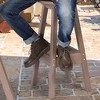 Aoodor Bar Stools Set of 2, Backless Bar Chairs with Footrest, 29.5" Tall, for Living Room, Dining Room, Kitchen - 4 of 4