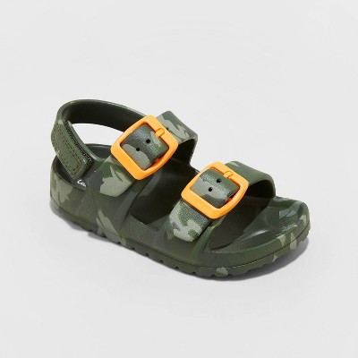 camouflage sandals