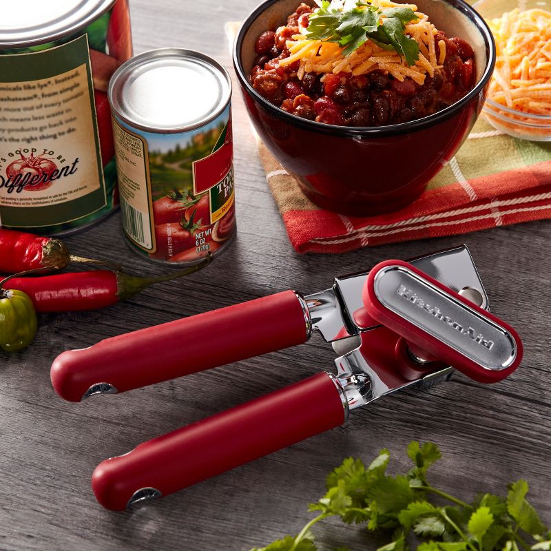 KitchenAid All Over Silicone Can Opener Red, 3 of 4