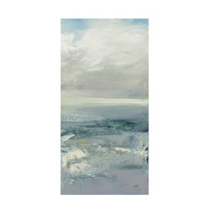Trademark Fine Art -Julia Purinton 'Waves Iii Muted' Canvas Art - 1 of 4