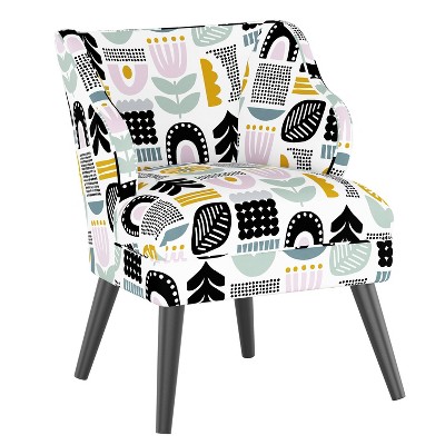 Mandolene Accent Chair Helsinki Block Lavender - Project 62™