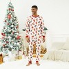 PATPAT Family Matching Christmas Pajamas For Family Gingerbread Man Print Xmas Top Tee and Bottom Sets Gingerbread - 3 of 4