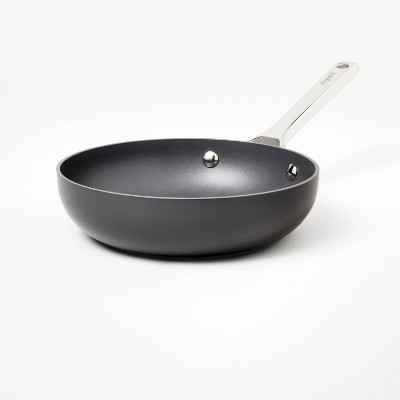 Lumpna 4-Cup Non-Stick Aluminium Frying Pan, Black, 24cm