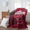 Sweet Home Collection NCAA Oklahoma Sooners Microfiber Plush Throw Blanket - 2 of 4