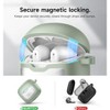 SURITCH Magnetic Bumper Case Compatible with JBL Tune Flex Earbuds, Rugged Shockproof Protective Covers with Magnetic Lid Lock & Carabiner - 3 of 3