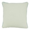 Saro Lifestyle Throw Pillow Cover with Coral Design, 18", Blue - 2 of 3