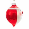 Christopher Radko 4.0 Inch Santa Face Shiny Brite Tree Ornaments - 4 of 4