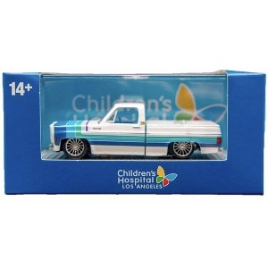 M2 Machines 1975 Chevrolet Cheyenne Super 10 Squarebody CHLA Charity 1/2000 - 1 of 3