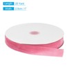 Unique Bargains Soft Single Face Spool Silky Velvet Ribbon for Bouquets DIY Crafts - 2 of 3