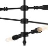 Designers Fountain Louise 6 - Light Chandelier in  Matte Black - 2 of 4