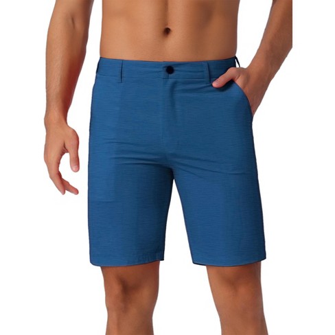 INSPIRE CHIC Men's Summer Beachwear Casual Lightweight Flat Front Board Shorts - image 1 of 4