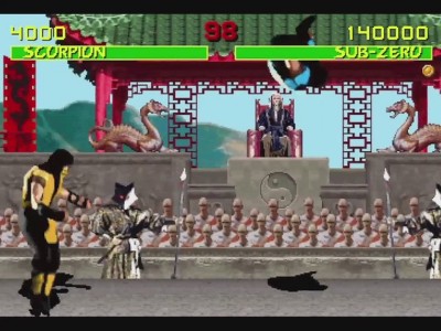 Mortal Kombat II Deluxe Arcade Game with 17" LCD Screen