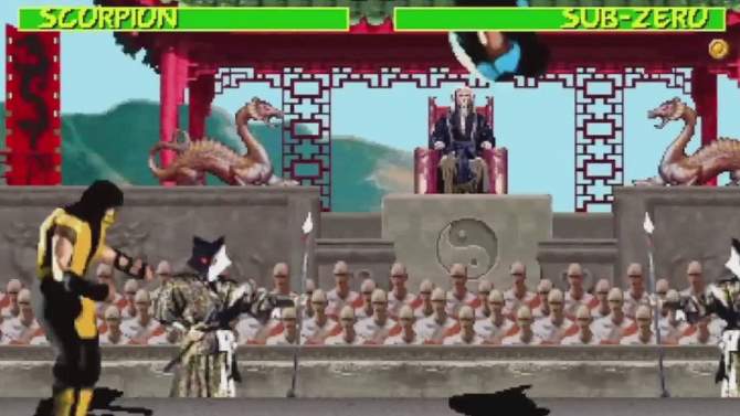Mortal Kombat II Deluxe Arcade Game, 2 of 10, play video