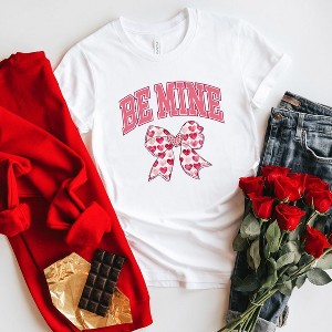 Simply Sage Market Women's Coquette Be Mine Short Sleeve Graphic Tee - 1 of 4