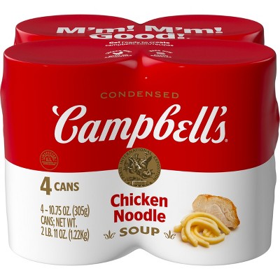Campbell's Condensed Chicken Noodle Soup - 42oz/4pk