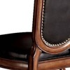 Acme Furniture Chateau De Ville Dining Chairs Black Synthetic Leather/Cherry Finish - 4 of 4