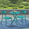 Maggift Outdoor Patio Seating Sets, Unique Design, Ideal for Conversations, Perfect for Gardens and Living Spaces, Green, 19"*21"*29.25" - 2 of 4