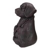 Northlight 17" Dark Gray Meditating Buddha Dog Outdoor Garden Statue - 3 of 4