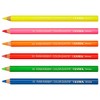 Lyra® Color Giant Colored Pencils, Neon, 6.25mm, Lacquered, 6 Colors - 3 of 3