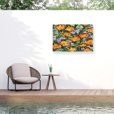 "School Yard" Outdoor Canvas