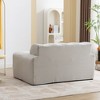 1 Seater Sofa Furniture, High-Density Pure Foam Comfy Couch No Assembly Required, Single Sofa - 4 of 4