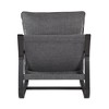 Polyester Fabric Metal Frame Sling Chair with Reversible Cushion, Rust-Resistant Frame, and Easy-Clean Upholstery - 3 of 4