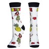 Crazy Socks, Women's, Graphic, Unique Designs, Crew Socks, Cute Silly Funny Cool - 2 of 4