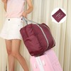 MaseiKar Foldable Travel Duffel Bag Tote Carry on Luggage Bag Spirit Airlines Personal item Sports Gym Bag Water Resistant Weekender Overnight Bags - 2 of 4