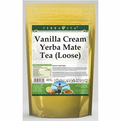 TerraVita Vanilla Cream Yerba Mate Tea (Loose) (8 oz, ZIN: 558925, 2-Pack)