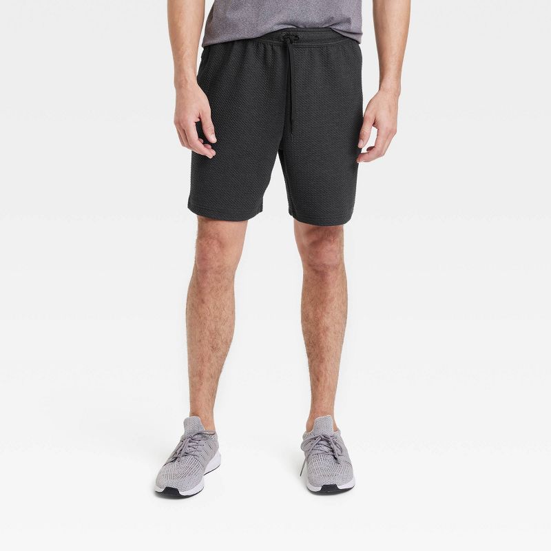 Men&#39;s Textured Fleece Shorts 7" - All In Motion&#8482;, 1 of 5