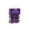 JAM Paper Colored Circular Paper Clips Round Paperclips Purple 2 Packs of 50 2187137B - image 2 of 4