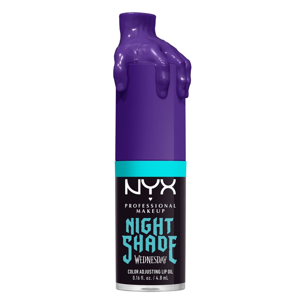 Photos - Other Cosmetics NYX Professional Makeup Wednesday Color-Shifting Lip Oil - Nightshade - 0.16 fl oz 