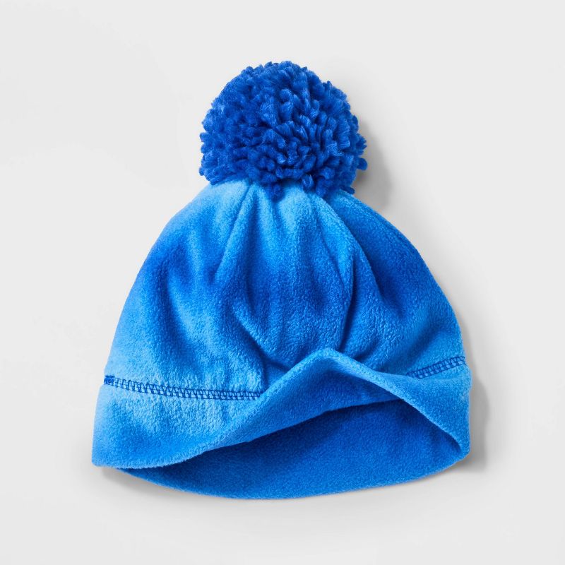 Toddler Boys' Ombre Beanie - Cat & Jack™ Blue, 2 of 4