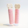 Anna-Kaci Set of 2 Self-Grip Hair Rollers with Secure Clip Top for Volume and Styling 4x1.5in - Pink - 4 of 4