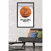 Trends International NBA San Antonio Spurs - Drip Basketball 21 Framed Wall Poster Prints - 2 of 4