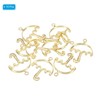 Unique Bargains DIY Crafts Earrings Necklace Bracelet Making Alloy Open Back Umbrella Bezel Pendants 10 Pcs - 3 of 4