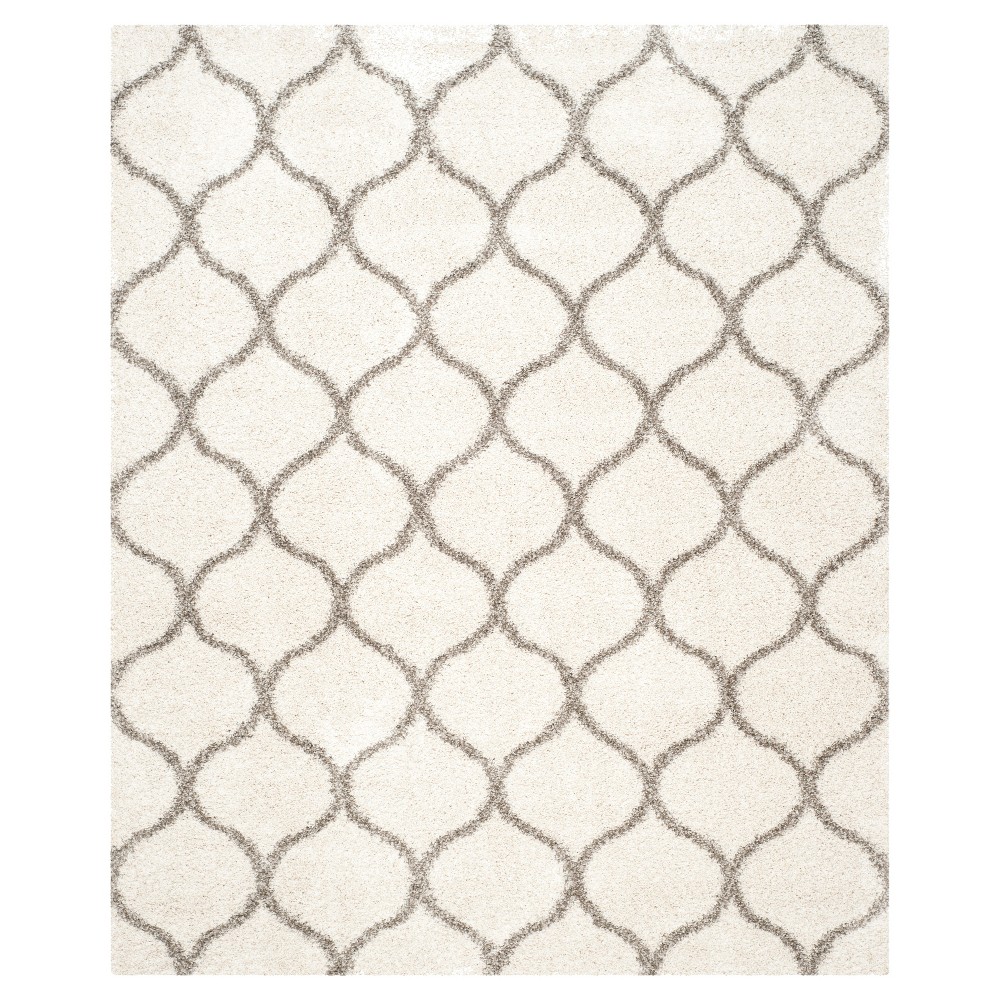 9'x12' Kamila Rug Ivory/Gray - Safavieh