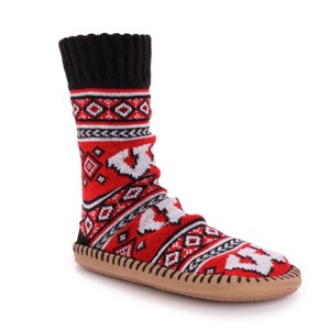 Wisconsin Game Day Unisex Slipper Socks - 1 of 4