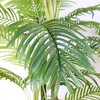 Artificial Palm Tree, Green Large Tropical Palm Faux Plant In Pot With Trunks And Realistic Leaves, Palm Tree For Indoor Outdoor Living Room - 3 of 4