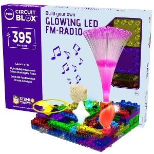 E-Blox: Circuit Blox: BYO Glowing LED FM Radio - 395 Projects,Ages 8+ - 1 of 4