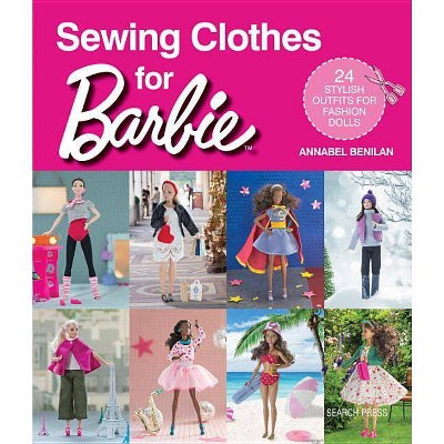 sewing clothes for barbie book