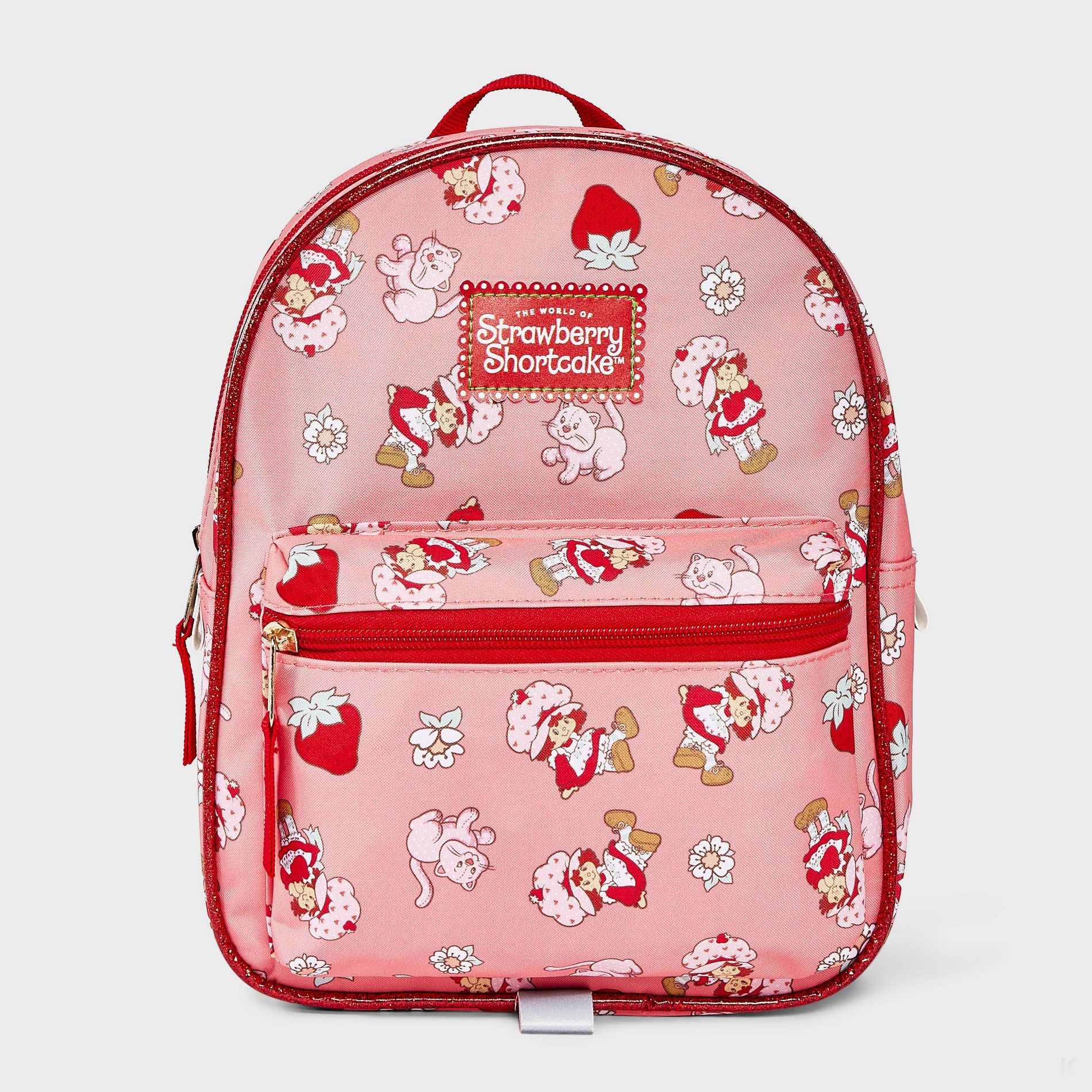 Toddler Girls' Strawberry Shortcake Backpack - Pink/Red