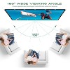 Outdoor Projector Screen 150 inch, Washable Projector Screen 16:9 Foldable Anti-Crease Portable Projector Movies Screen for Home - 3 of 4