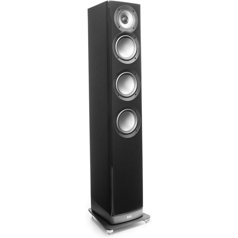 ELAC Navis 3-Way Powered 300W Wireless Floorstanding Speaker for Home Theater and Stereo System, 1 of 5