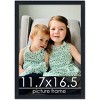 PosterPalooza | Slim Profile Black Picture Frame - UV Acrylic, Foam Board Backing, Hanging Hardware - 2 of 4