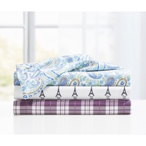 BrylaneHome BH Studio Microfiber Printed Sheet Set - 1 of 1